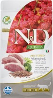 Photos - Cat Food Farmina Quinoa Neutered Duck  1.5 kg