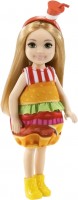 Doll Barbie Chelsea Dress-Up In Burger Costume With Pet GRP69 