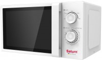 Photos - Microwave Saturn ST-MW8173 white