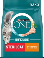 Photos - Cat Food Purina ONE Sterilized Chicken  5.7 kg