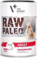 Photos - Dog Food VetExpert Raw Paleo Adult Beef 400 g 1