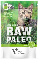 Photos - Cat Food VetExpert Raw Paleo Sterilised Game 100 g 