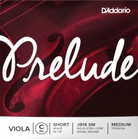 Photos - Strings DAddario Prelude Viola Single C String Short Scale Medium Tension 