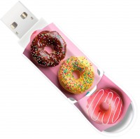 Photos - USB Flash Drive Integral Xpression USB 3.0 Doughnuts 128 GB