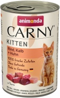 Cat Food Animonda Kitten Carny Beef/Veal/Chicken  400 g
