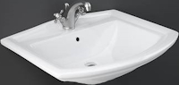 Photos - Bathroom Sink Rak Ceramics Washington 65 WT0101AWHA 650 mm