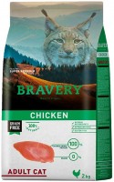 Photos - Cat Food Bravery Adult Grain Free Chicken  2 kg