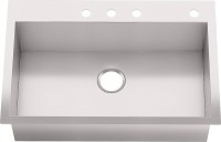 Photos - Kitchen Sink Kohler Vault K-3821-4-NA 838x559