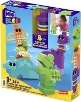Construction Toy MEGA Bloks Squeak N Chomp Dinos HKN43 