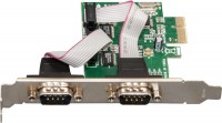 Photos - PCI Controller Card Frime ECF-PCIEto2SWCH382.LP 