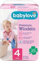 Photos - Nappies Babylove Premium 4 / 42 pcs 