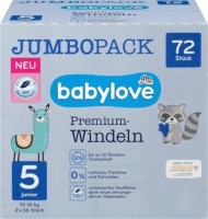 Photos - Nappies Babylove Premium 5 / 72 pcs 