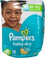 Photos - Nappies Pampers Active Baby-Dry 6 / 18 pcs 