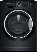 Photos - Washing Machine Hotpoint-Ariston NDB 9635 BS UK black