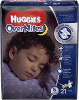 Photos - Nappies Huggies Overnites 5 / 21 pcs 