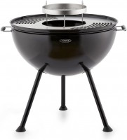 BBQ / Smoker Tower Sphere Fire Pit and BBQ Grill 