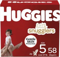 Photos - Nappies Huggies Little Snugglers 5 / 58 pcs 