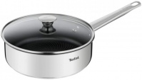 Photos - Pan Tefal Cook Eat B9223205 24 cm  chrome