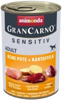 Photos - Dog Food Animonda GranCarno Sensitive Adult Turkey/Potato 