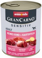 Photos - Dog Food Animonda GranCarno Sensitive Adult Beef/Potato 