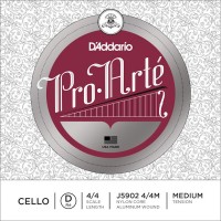 Strings DAddario Pro-Arte Cello D String 4/4 Size Medium 
