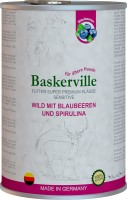 Photos - Dog Food Baskerville Dog Can with Game/Blueberries/Spirulina 