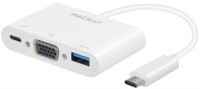 Photos - Card Reader / USB Hub Macally UCVGA 