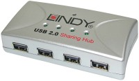 Photos - Card Reader / USB Hub Lindy 42887 