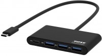 Photos - Card Reader / USB Hub Port Designs 3 Port USB 3.0 Hub 
