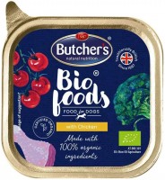 Photos - Dog Food Butchers Bio Foods with Chicken 150 g 1