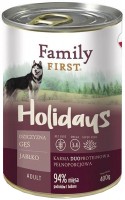 Photos - Dog Food Family First Canned Adult Venison/Goose 