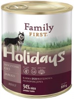 Photos - Dog Food Family First Canned Adult Venison/Goose 