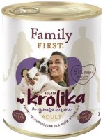 Photos - Dog Food Family First Canned Adult Rabbit/Pear 