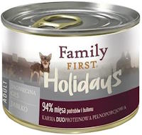 Photos - Dog Food Family First Canned Adult Lamb/Goose/Apple 200 g 1