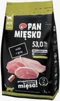 Photos - Cat Food PAN MIESKO Adult Turkey with Goose  5 kg