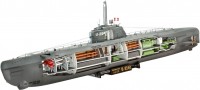 Model Building Kit Revell Deutsches U-Boot Typ XXI with Interieur (1:144) 