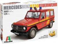 Photos - Model Building Kit ITALERI Mercedes Benz G230 Feuerwehr (1:24) 