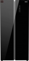 Photos - Fridge EDLER ED-430BG black