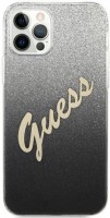 Case GUESS Glitter Gradient Script for iPhone 12 Pro Max 