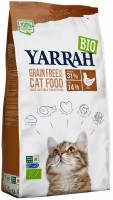 Photos - Cat Food Yarrah Organic Grain-Free Adult Chicken  800 g