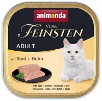 Cat Food Animonda Adult Vom Feinsten Beef/Chicken 100 g 