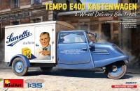 Photos - Model Building Kit MiniArt Tempo A400 Kastenwagen 3-Wheel Delivery Box Track (1:35) 