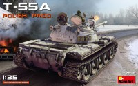 Photos - Model Building Kit MiniArt T-55A Polish Production (1:35) 