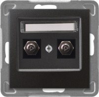 Photos - Socket Ospel Impresja GPE-2Y/m/50 graphite