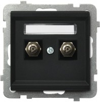 Photos - Socket Ospel Sonata GPE-2R/m/33 black