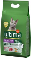 Cat Food Ultima Adult Sterilised Beef 3 kg 