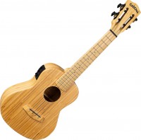 Acoustic Guitar Cascha Concert Ukulele Bamboo Natural with Pickup System 
