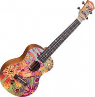 Acoustic Guitar Cascha Tenor Ukulele Flowers 