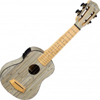 Acoustic Guitar Cascha Soprano Ukulele Bamboo Graphite with Pickup System 