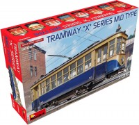 Model Building Kit MiniArt Tramway X Series Mid Type (1:35) 